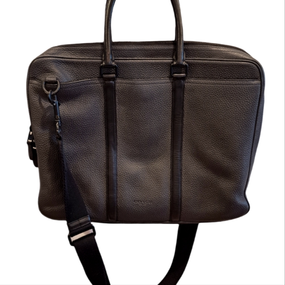 Coach Metropolitan Leather Slim Brief